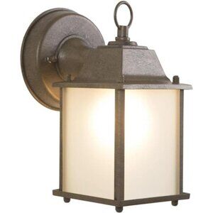 Yosemite Home Decor 5008IBR Tara Collection Incandescent Exterior Sconce, 4.5-In